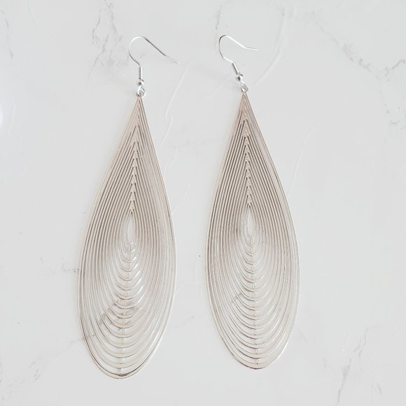 Happy Vibes Silver Earrings - Picture 1 of 1